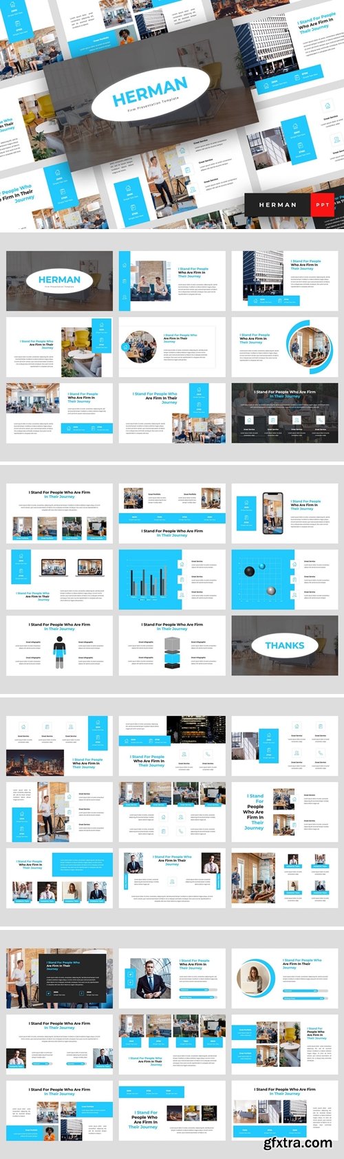 Herman - Firm Powerpoint, Keynote and Google Slides Templates