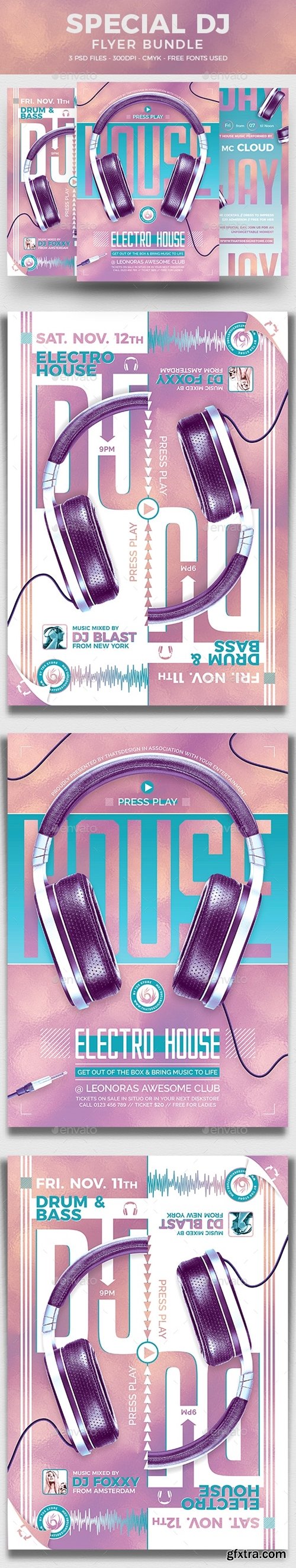 GraphicRiver - Special Dj Flyer Bundle V5 25828945