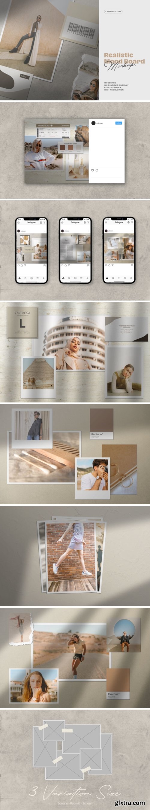 Moodboard Mockup Kit 3038133