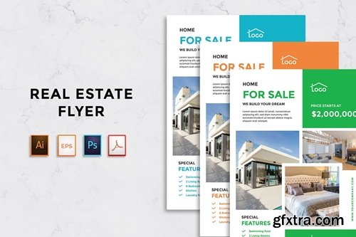 Real Estate Flyer v2 - [code YP]