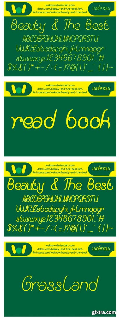 Beauty and the Best Font