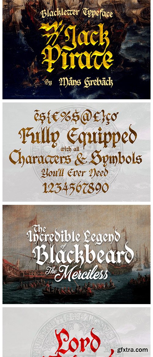 Jack Pirate Font