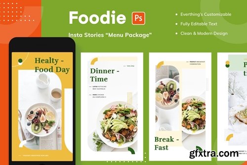 Foodie Insta Stories - Menu Package