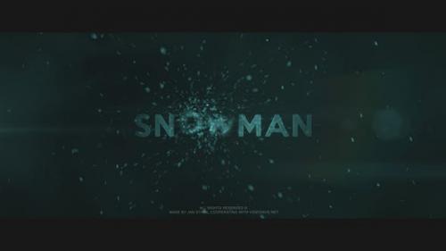 Videohive - Snowman