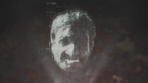 Videohive - Holographic Face