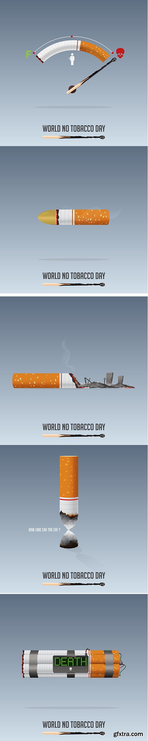 World NO Tobacco Day 31 May NO Smoking Poster