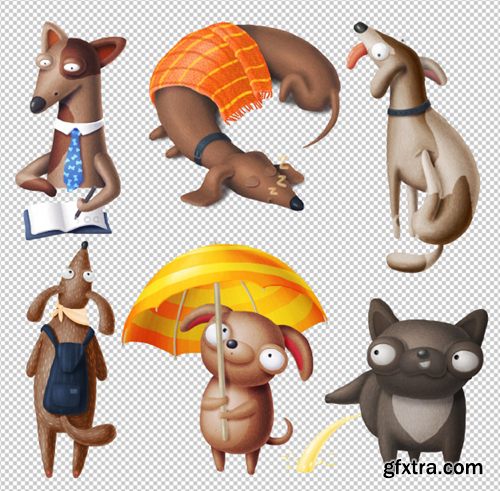 cartoon-dogs-clipart_147671-7