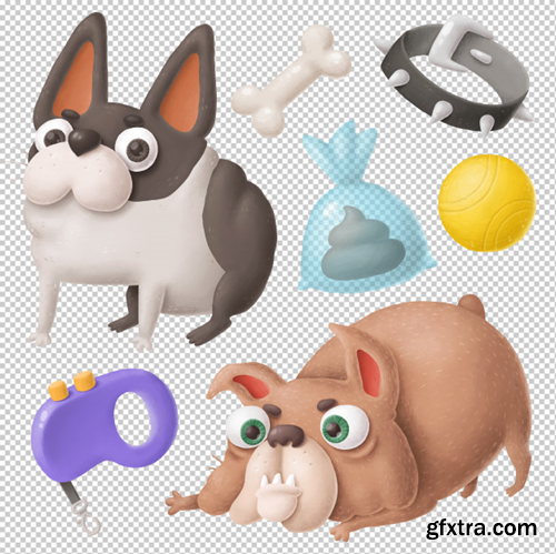 funny-dogs-clipart-set_147671-16