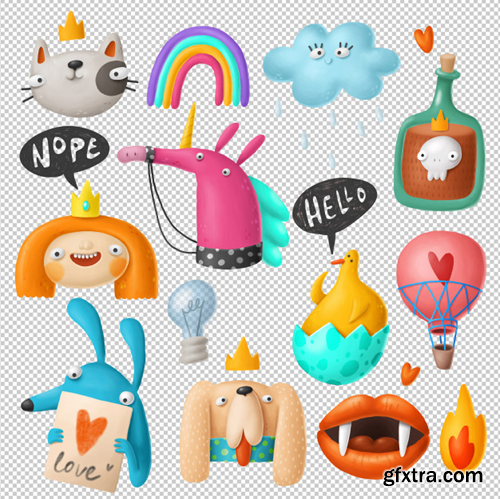 cartoon-doodles-clipart-collection_147671-123