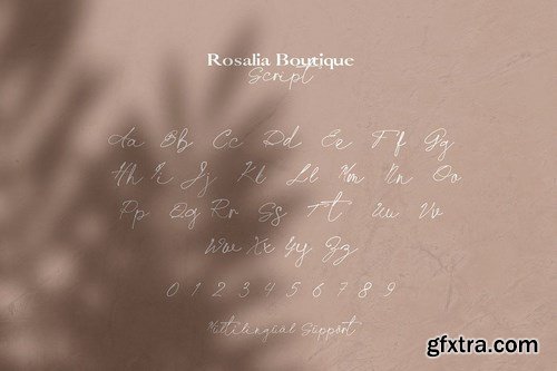 Rosalia Boutique- Handwritten Script and Serif Duo