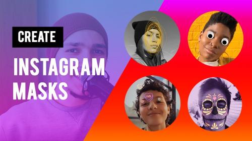 SkillShare - Create Instagram Masks: Spark AR Essentials - 1965274802