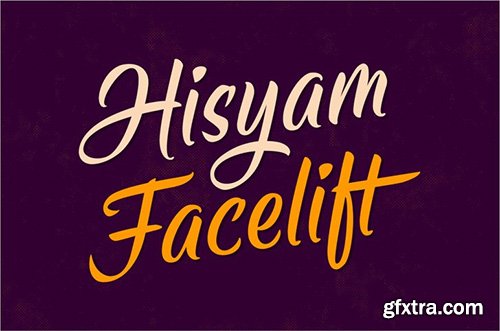 Hisyam Facelift Script Font 