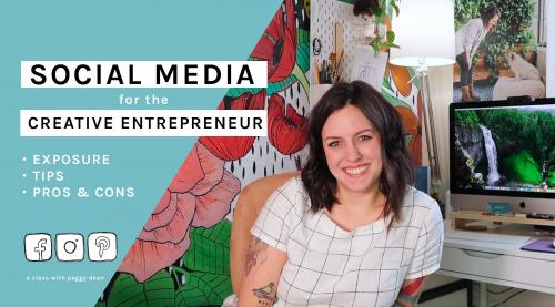 SkillShare - Social Media for the Creative Entrepreneur: Exposure, Tips, and Pros & Cons - 199332962