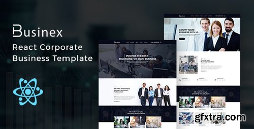 ThemeForest - Businex v1.0.1 - React Corporate Business Template - 25804905