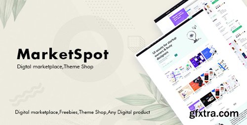 ThemeForest - Marketspot v1.0 - Digital Marketplace Template for Creative Shops - 25872680