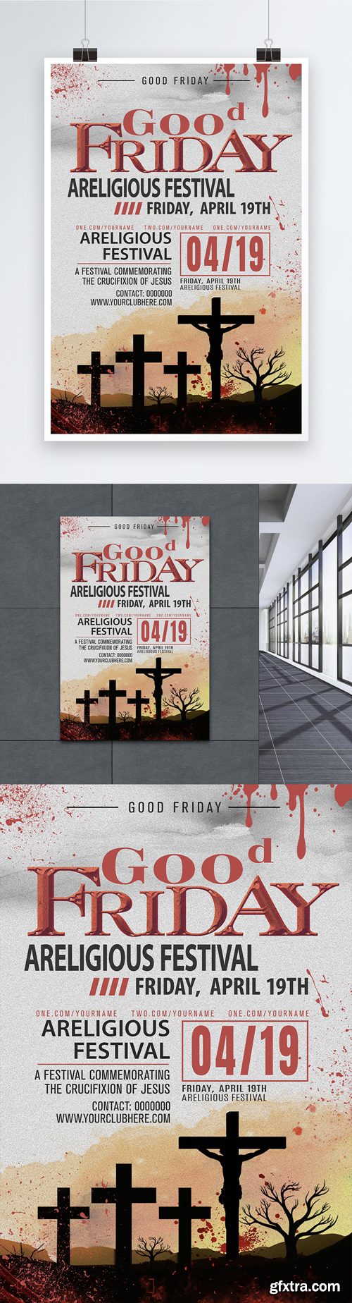 english posters for good friday