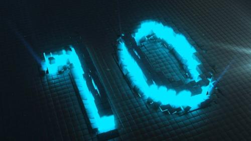 Videohive - Neon Countdown