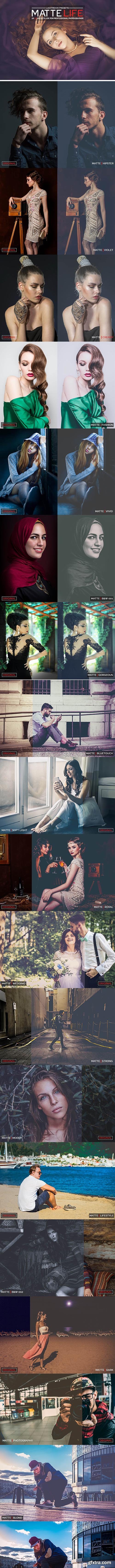 Graphicriver - 20 Matte Life Lightroom Presets 23120738