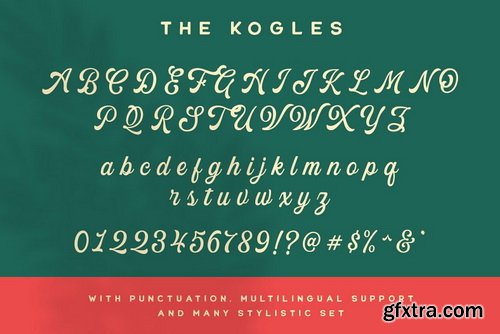 CM - The Kogles Script Typeface - 4632758