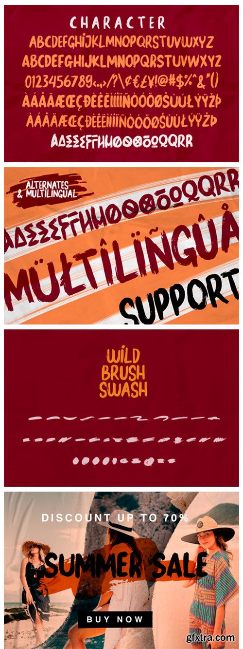 Wild Brush Font