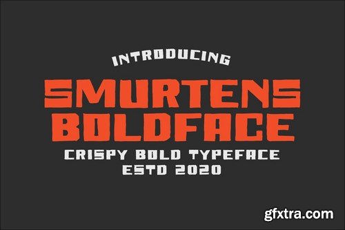 Smurtens Bold Typeface