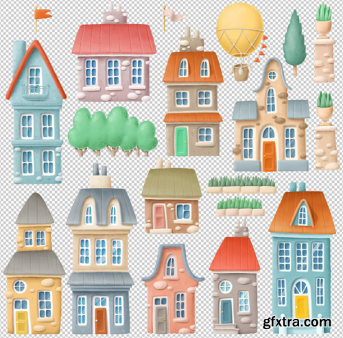 hand-drawn-buildings-clipart-collection_147671-11