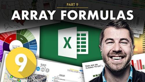 SkillShare - Excel Formulas & Functions Part 9: Array Formulas - 2134371818
