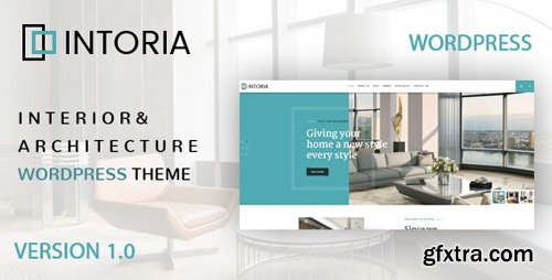 ThemeForest - Intoria v1.0.1 - Interior Architecture WordPress Theme - 25050984