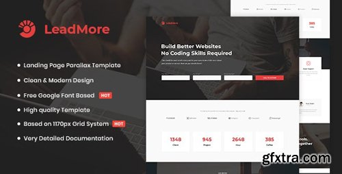 ThemeForest - LeadMore v1.0 - HTML5 Landing Page - 25767134