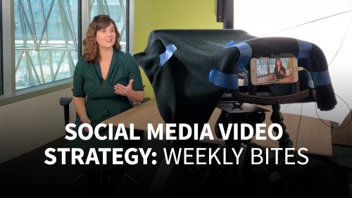 Lynda - Social Media Video Strategy: Weekly Bites - 748584