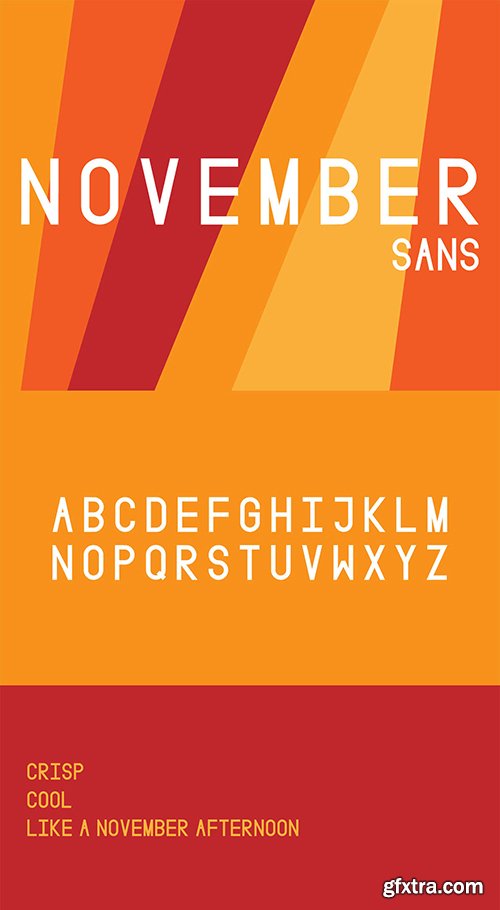 November Sans Display Font 