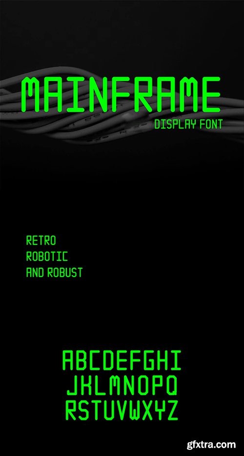 Mainframe Display Font 