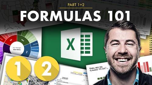 SkillShare - Excel Formulas & Functions Part 1+2: Formulas 101 - 1625559807