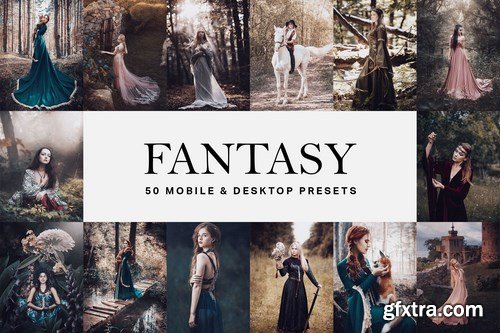 50 Fantasy Lightroom Presets and LUTs