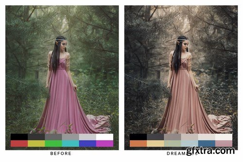 50 Fantasy Lightroom Presets and LUTs