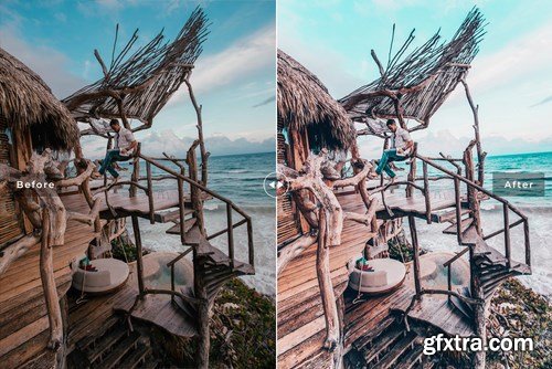 Riviera Maya Mobile & Desktop Lightroom Presets