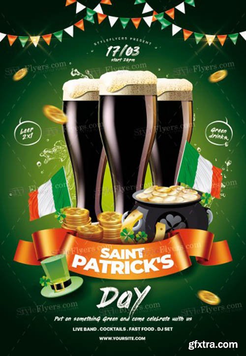 ST. Patricks Day V0103 2020 PSD Flyer