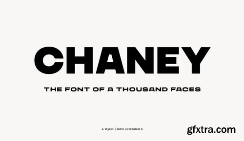 chaney Font Family