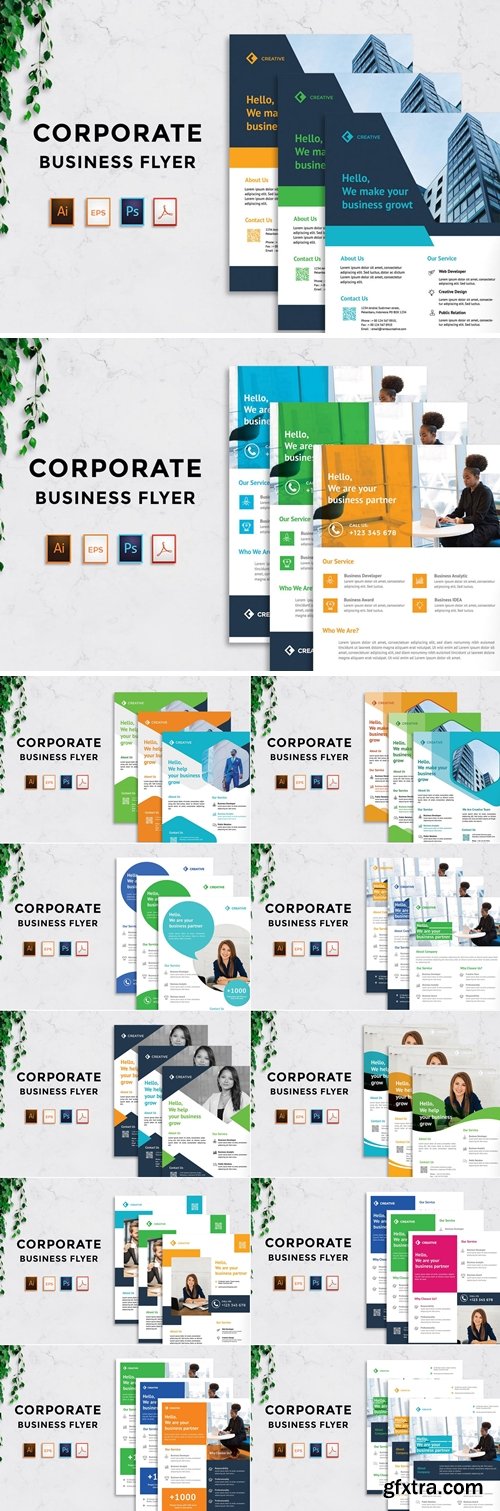 Corporate Business Flyer Bundle 3