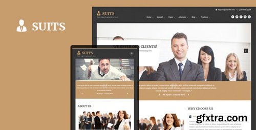 ThemeForest - Suits v3.9.6 - Responsive Attorneys and Law Firms Joomla Template - 23180503