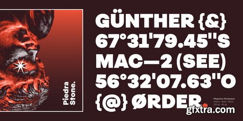 Magazine Grotesque Font Family