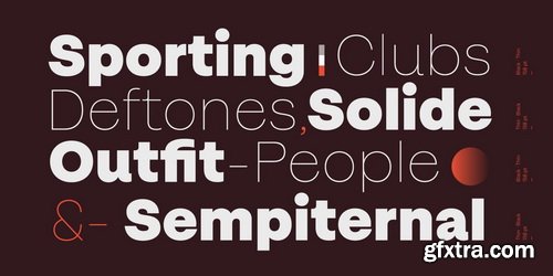 Magazine Grotesque Font Family