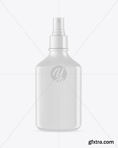 Matte Spray Bottle Mockup 56243