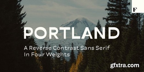 Portland Font Family