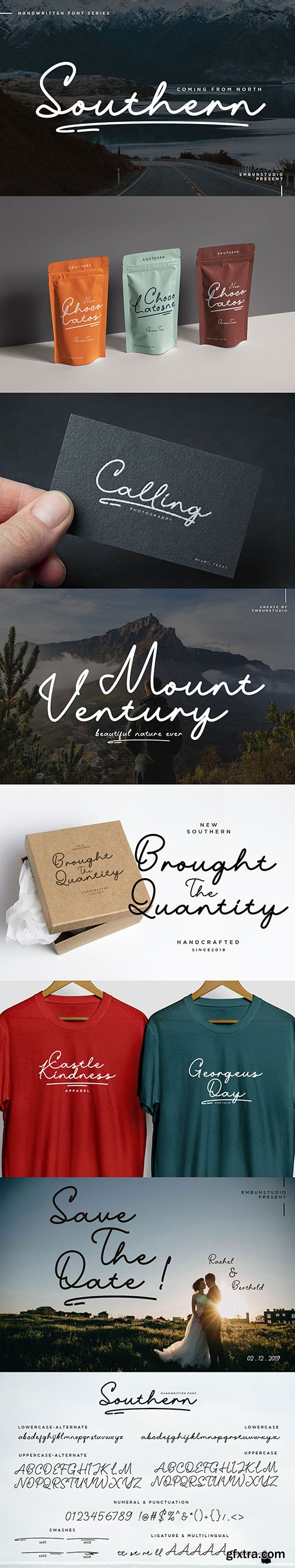 Southern Handwritten Font