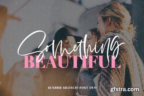 CM - Sunrise Silencio Font Duo 4629367