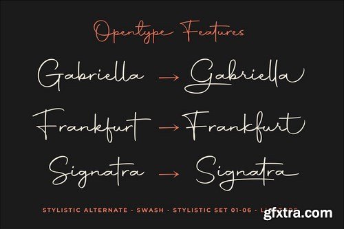 CM - Autography - Signature Font 4635449