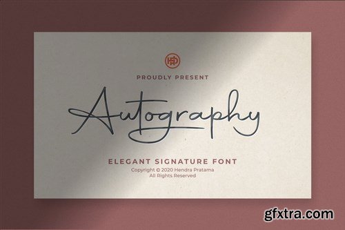 CM - Autography - Signature Font 4635449