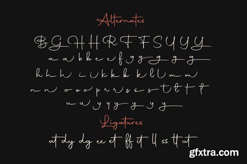 CM - Autography - Signature Font 4635449