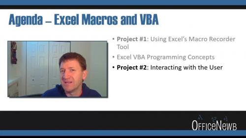 SkillShare - Master Microsoft Excel Macros and VBA with 6 Simple Projects - 1240118206